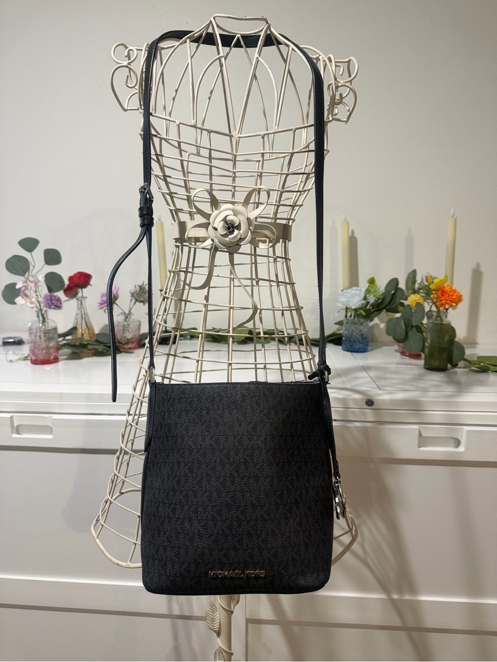 Michael Kors Black Crossbody Shoulder Bag